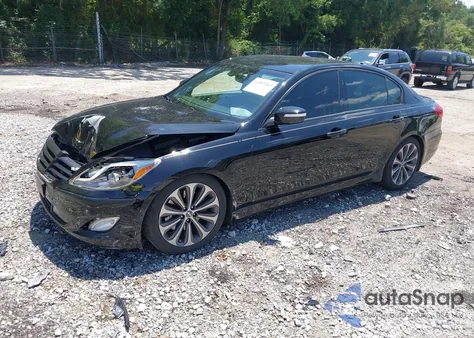 2012 Hyundai Genesis 5.0 R-Spec z USA, uszkodzony, nr VIN KMHGC4DH1CU167361